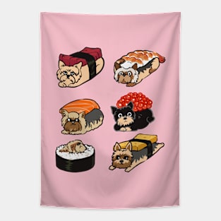 Sushi Yorkshire Terrier Tapestry