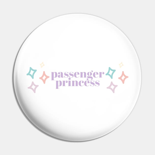 Passenger Princess Pin by peachipit