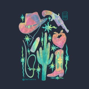 Cowboy: Peachtober day 3 T-Shirt