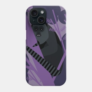 Black Howler Monkey Phone Case