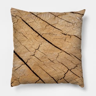 Natural wooden texture Pillow