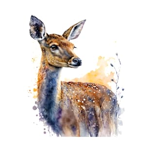 Doe Watercolour T-Shirt