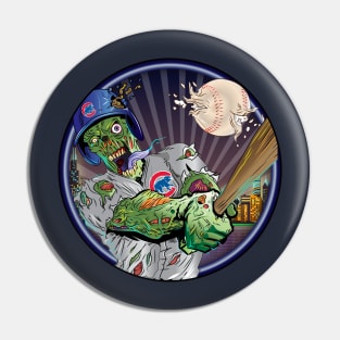 chicago cubs zombie Pin