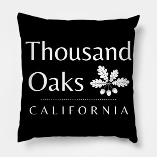 Thousand Oaks California Acorns Pillow