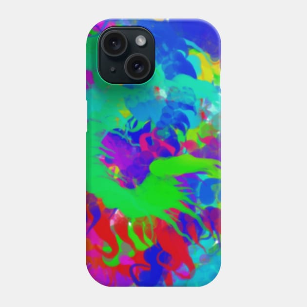Twisted Tie Dye Phone Case by ValinaMoonCreations