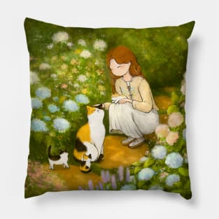Garden of May Pillow