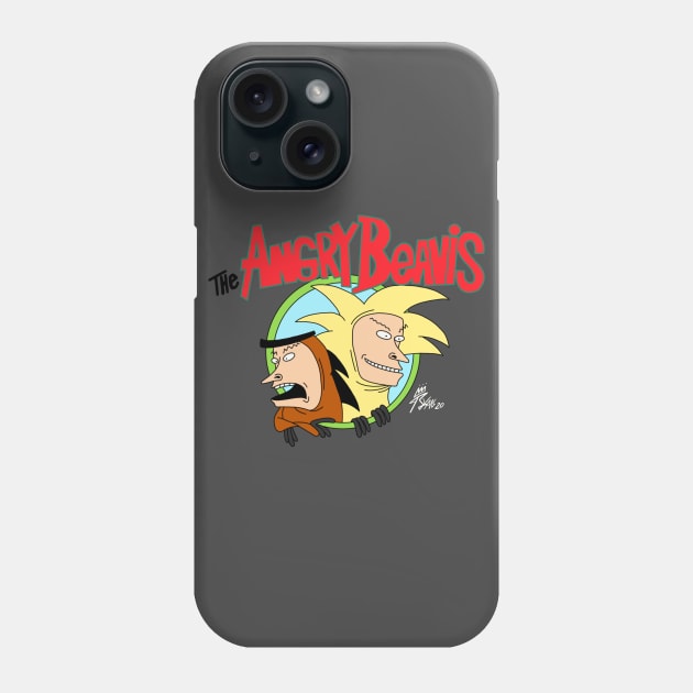 The Angry Beavis Phone Case by raez0rface