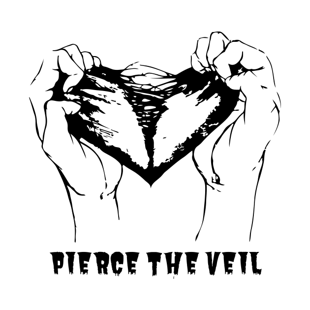 Pierce the Veil | heart tear by NexWave Store