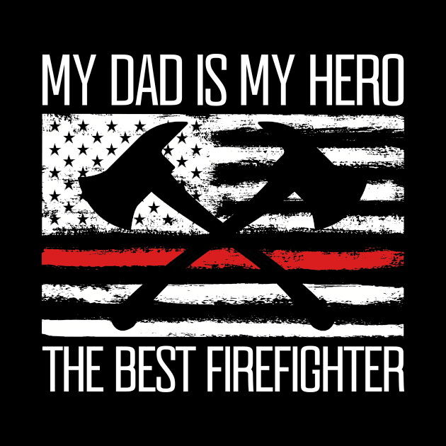 Thin Red Line - Fireman & Volunteer Firefighter by 5StarDesigns