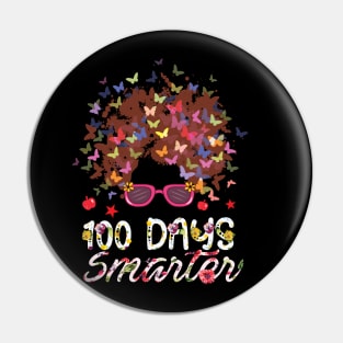 100 Days Smarter 100th Day Of School Girls Messy Bun Hair Pin