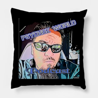 Psychoz World Banner Pillow