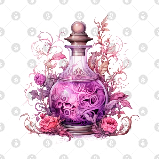 Pink Halloween Potion by Chromatic Fusion Studio