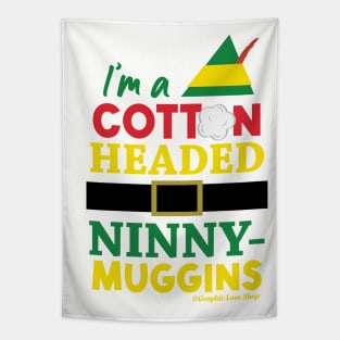 Cotton Headed Ninny Muggins © GraphicLoveShop Tapestry