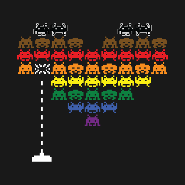 Invasions of the Heart (Rainbow) by zombiepickles