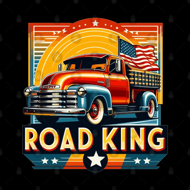 Chevy Truck, Road King by Vehicles-Art