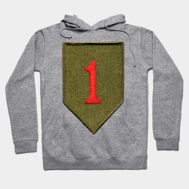 big red one hoodie