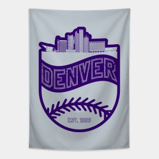 Denver Baseball 02 Tapestry