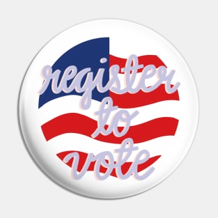 Register To Vote Pin