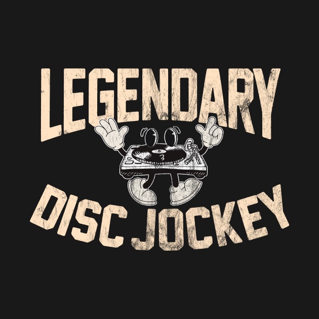 Funny DJ Legendary Disc Jockey Dance Music Deejay Master by SilverLake