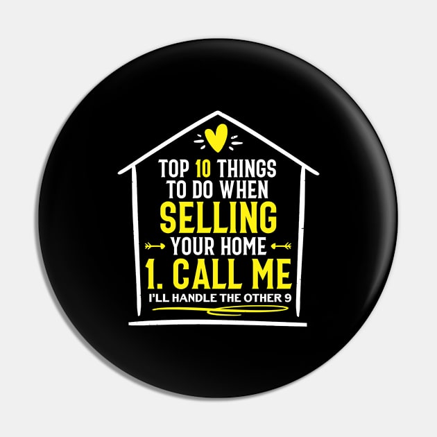 Realtor Selling Homes Real Estate employee Pin by ProfessionalDesigns