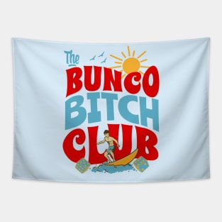 Bunco Summer Bunco Bitch Club Funny Bunco Gift Tapestry