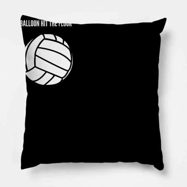 Best Gift Idea for a Volleyball Player Pillow by MadArting1557