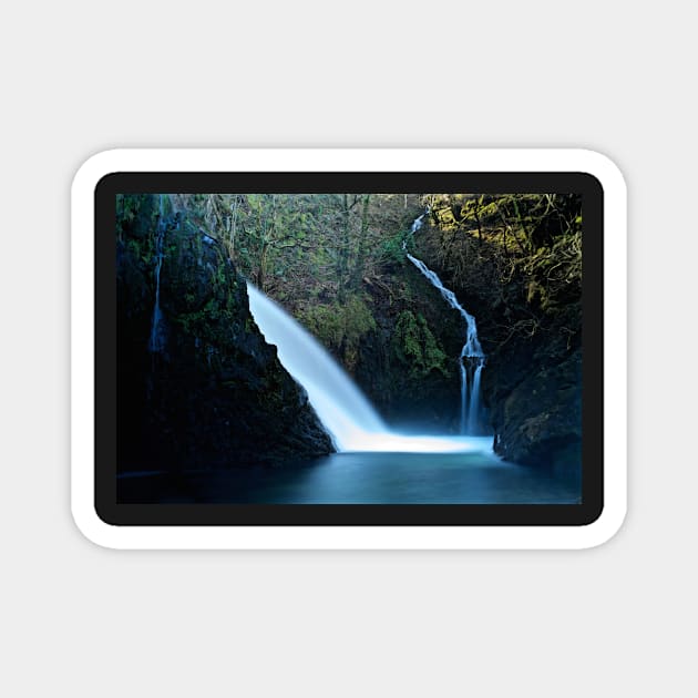 WATERCOLOUR WATERFALL Magnet by dumbodancer