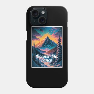 Donner Ski Ranch Lake Tahoe USA Phone Case