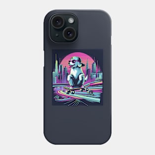 Dog Skateboarding Phone Case