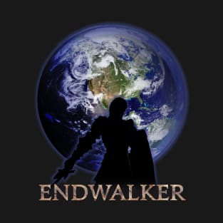 The Endwalker Warrior on the moon T-Shirt