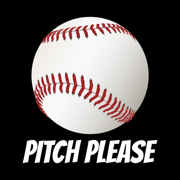 Pitch Please novelty baseball design by Brobocop