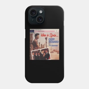 Cliff Richard When In Spain Album Cover Phone Case