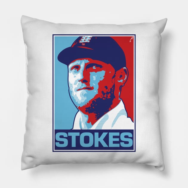 Stokes - ENGLAND Pillow by DAFTFISH