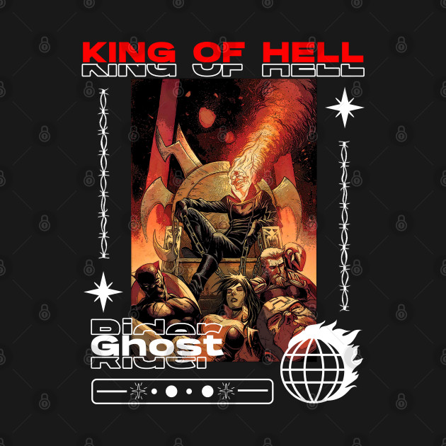 GHOST RIDER KING OF HELL (MARVEL) - Streetwear Style by Skywiz