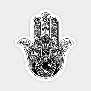 Hamsa Hand Schnauzer Magnet