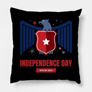 4th of July Independence Day, fourth of july, usa Pillow