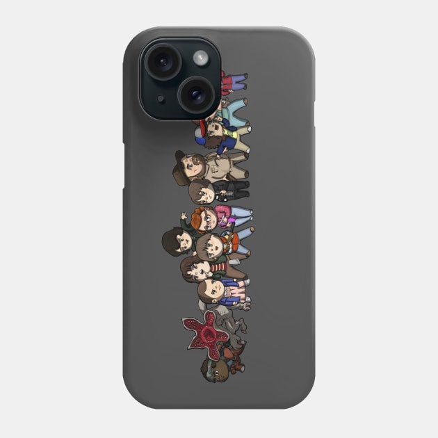 Stranger Things Phone Case by zacksmithart