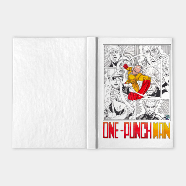 One Punch Man One Punch Man Notebook Teepublic