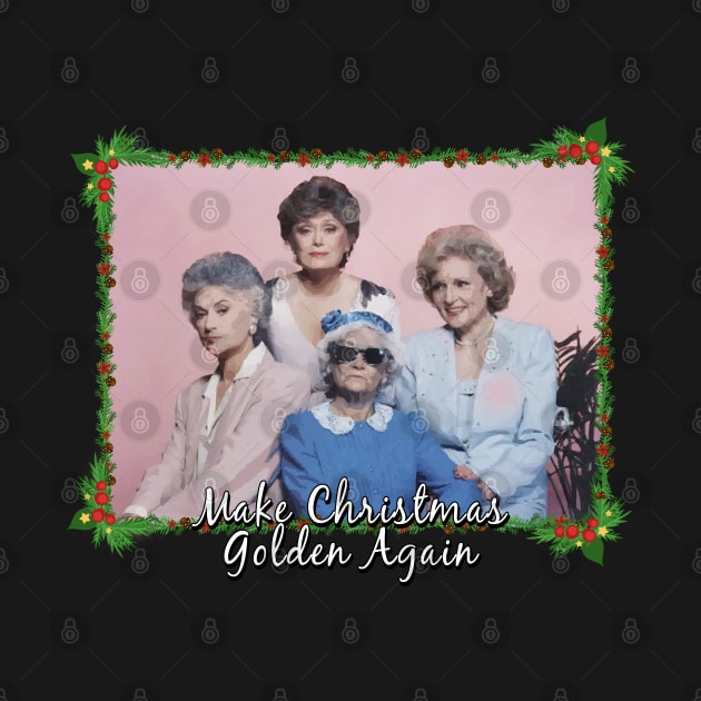 Christmas golden girls by iniandre