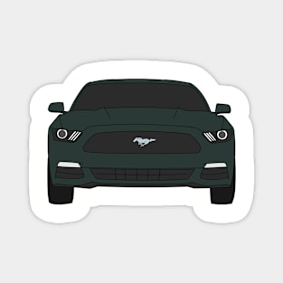 Ford Mustang Front End Guard Green Magnet