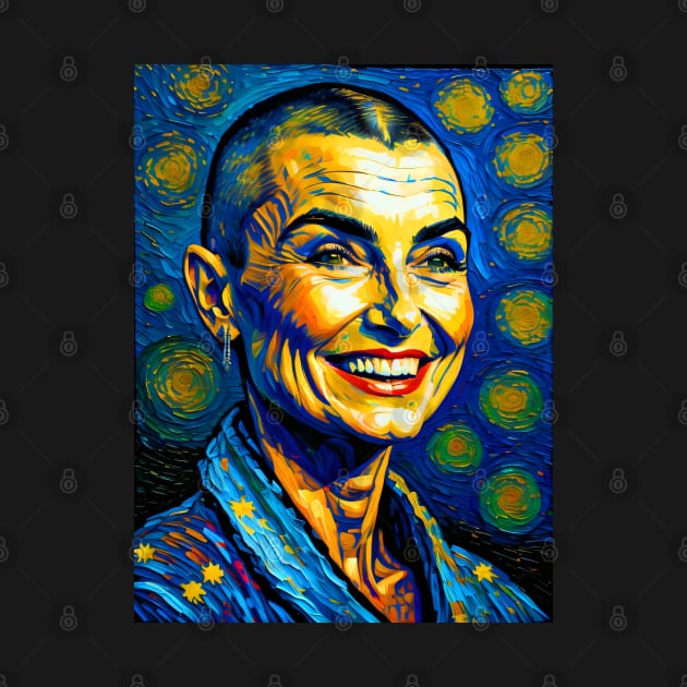 Sinead in starry night by FUN GOGH