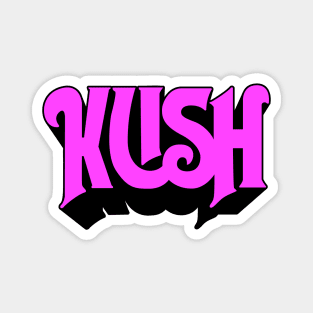 Pink Kush - Parody Band Design Magnet