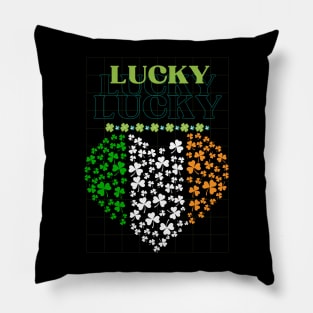 St Patricks day tshirt Pillow