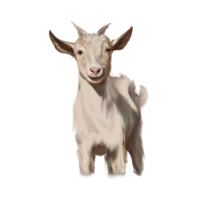 Cute Goat Drawing by Play Zoo