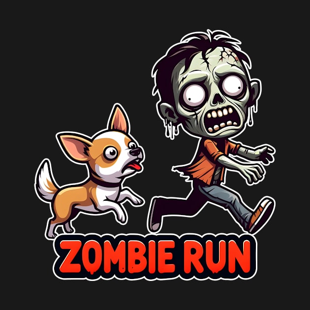 Zombie Run by Rawlifegraphic