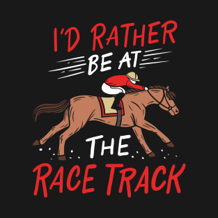 Horse Racing Horseback Riding T-Shirt