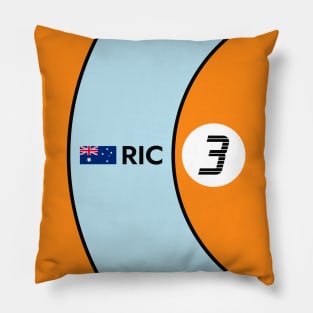 F1 2021 - #3 Ricciardo [Monaco] Pillow