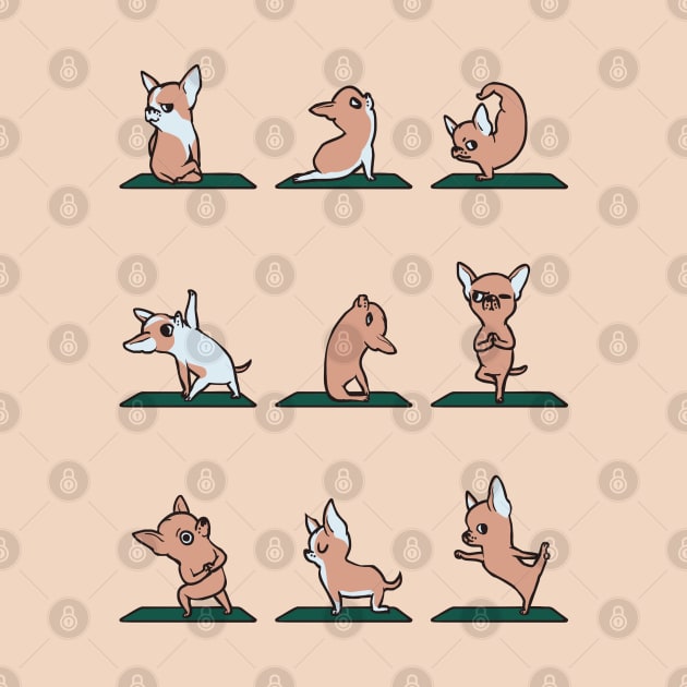 Chihuahua Yoga by huebucket