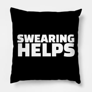 Swearing Helps Pillow