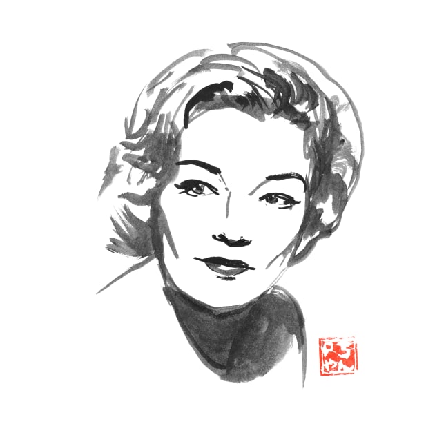 simone signoret by pechane